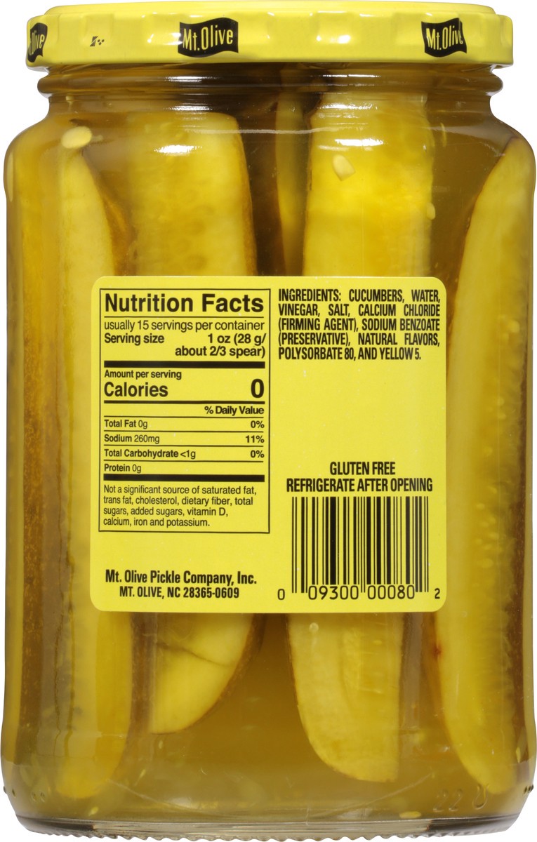 slide 3 of 11, Mt. Olive Pickles, 24 fl oz