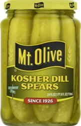 Mt. Olive Kosher Dill Pickle Spears - 24 fl oz jar