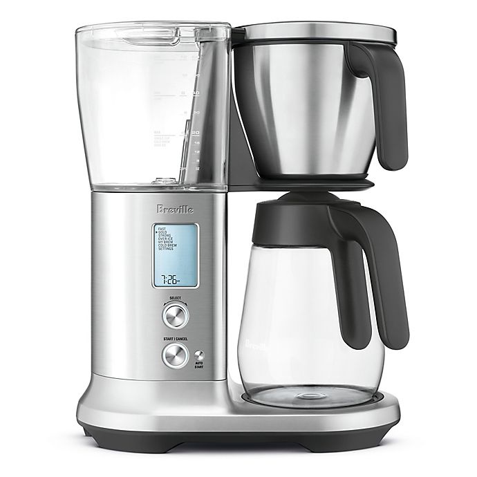 slide 1 of 1, Breville Precision Brewer with Glass Carafe, Stainless Steel, 1 ct