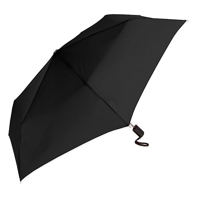 slide 2 of 2, Shedrain Auto Open & Close Super Slim Compact Umbrella - Black, 1 ct