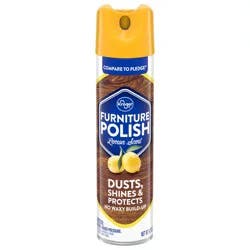 Kroger Lemon Scent Furniture Polish
