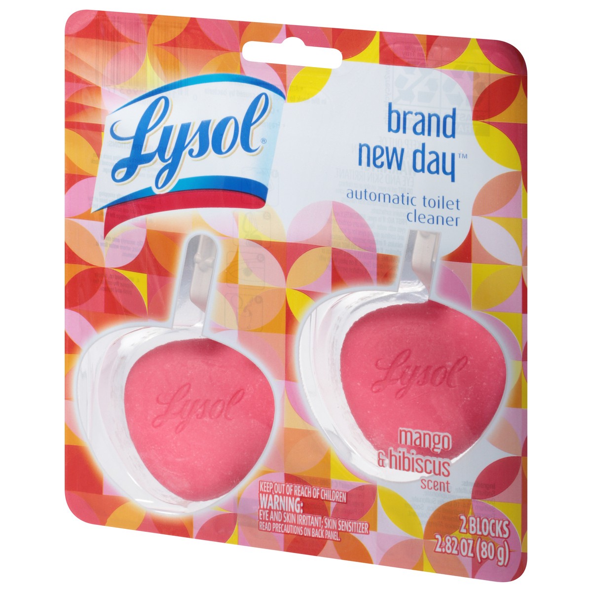 slide 2 of 9, Lysol Hygienic Automatic Toilet Bowl Cleaner Mango & Hibiscus Scent, 2 ct