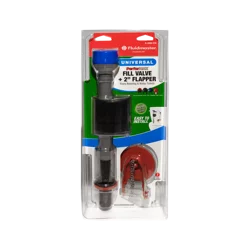 Fluidmaster Universal Toilet fill valve and 2-in flapper kit