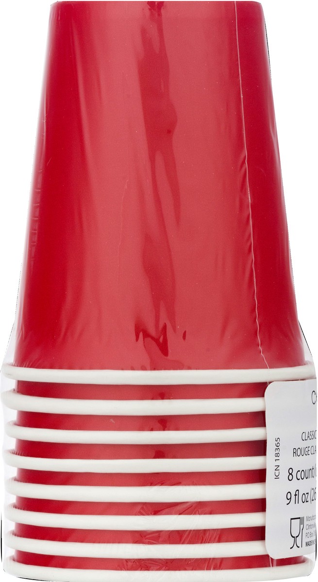 slide 5 of 11, Celebrations 9 Ounce Classic Red Cups 8 ea, 8 ct
