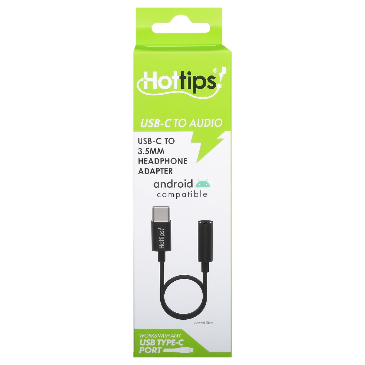 slide 3 of 4, Headphone Adapter Type C 1 Count, 1 ct
