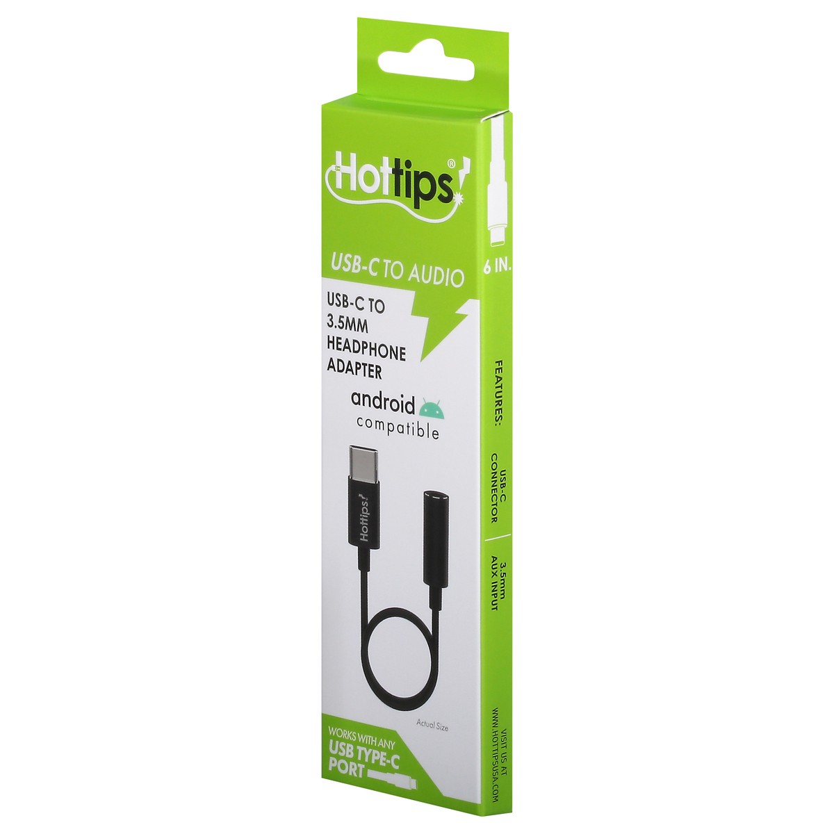 slide 4 of 4, Headphone Adapter Type C 1 Count, 1 ct