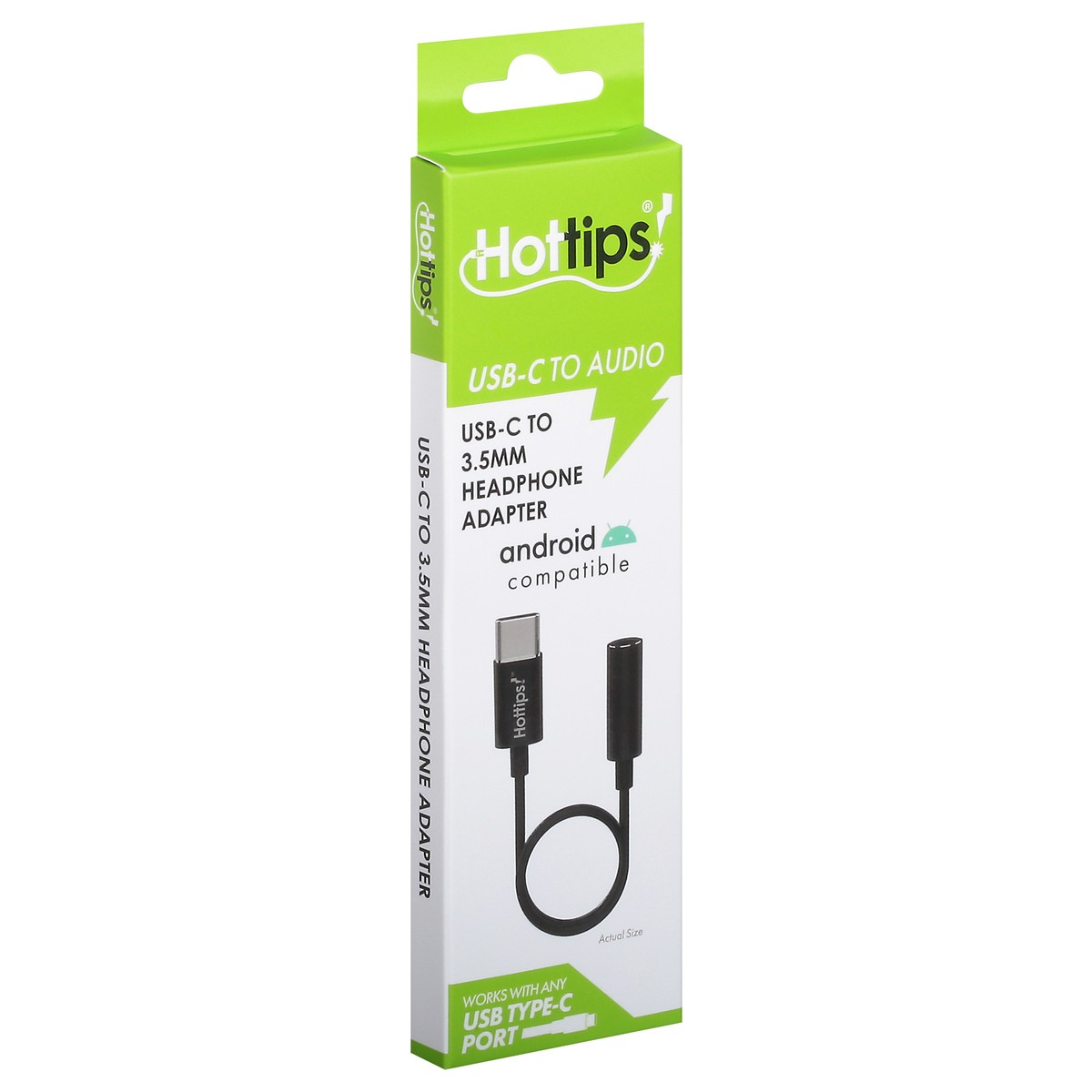 slide 2 of 4, Headphone Adapter Type C 1 Count, 1 ct