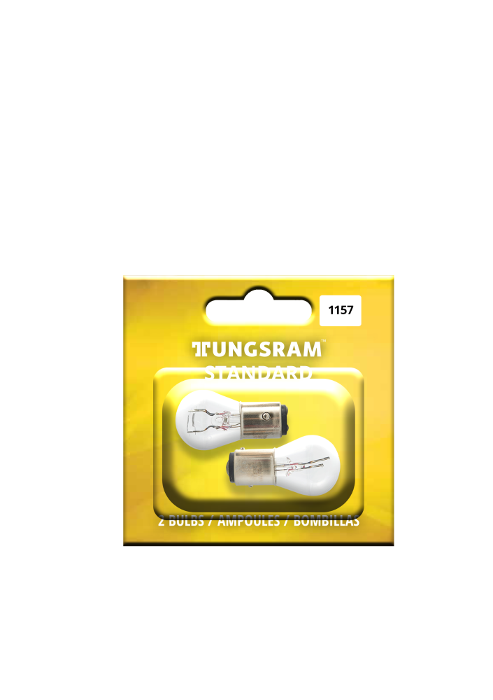 slide 1 of 1, Tungsram 1157/Bp2 Auto Bulb 2 Pack, 2 ct