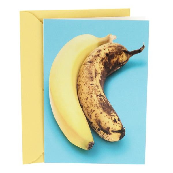 slide 1 of 1, Hallmark Shoebox Funny Birthday Card (Two Bananas), 1 ct