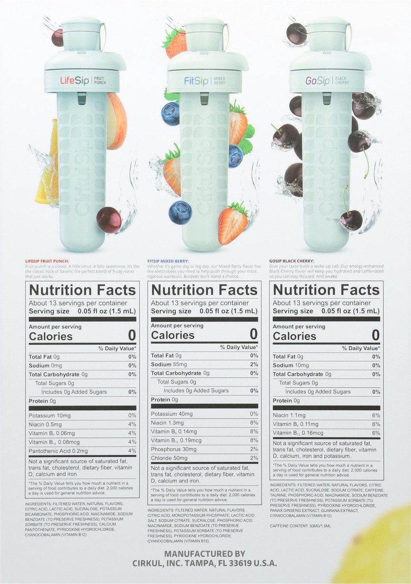 slide 3 of 9, Cirkul Starter Kit Water Bottle And Cartridge System, 5 ct