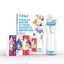 Cirkul Starter Kit Water Bottle And Cartridge System