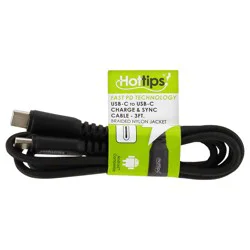 Braided USB C To C Cable 1 Count