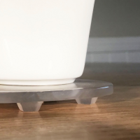 slide 24 of 25, Super Sliders with Gorilla Glue 3/4" Clear Square Bumpers, 24 ct