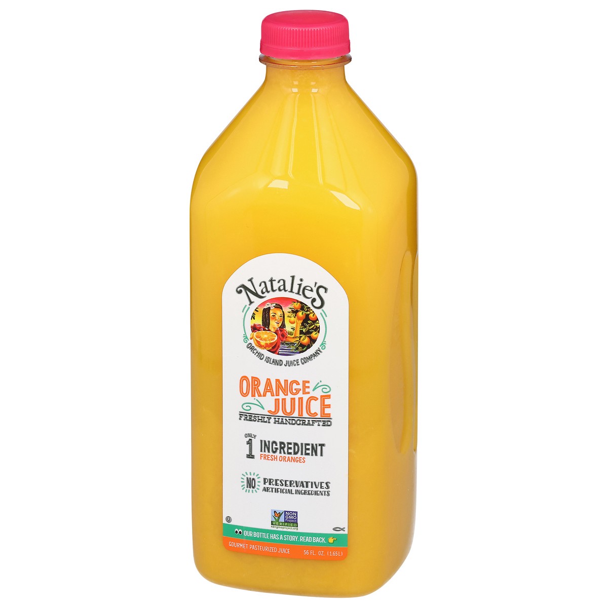 slide 7 of 13, Natalie's Orange Juice 56 fl oz, 56 fl oz