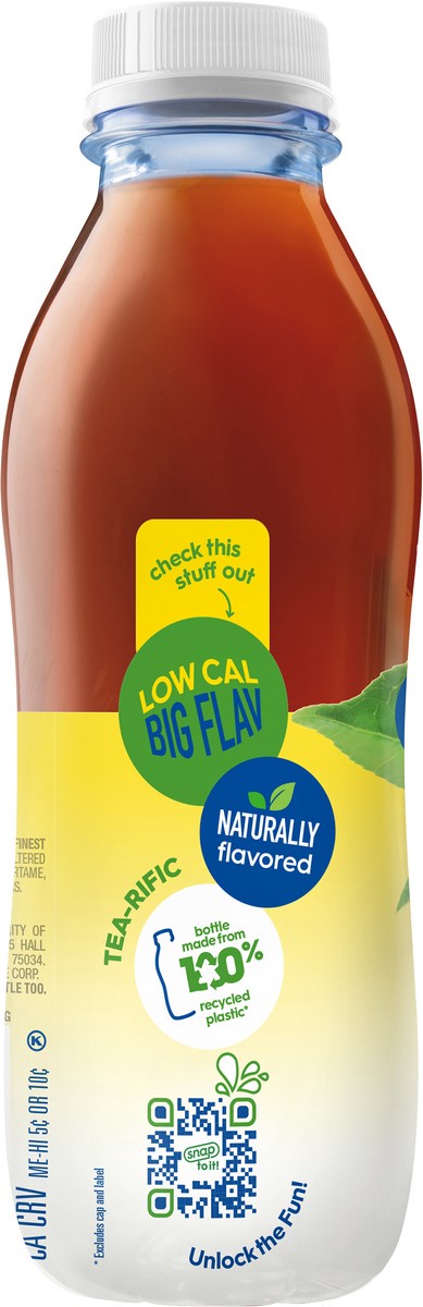 slide 2 of 12, Snapple Zero Sugar Lemon Tea, 16 fl oz recycled plastic bottle, 1 ct