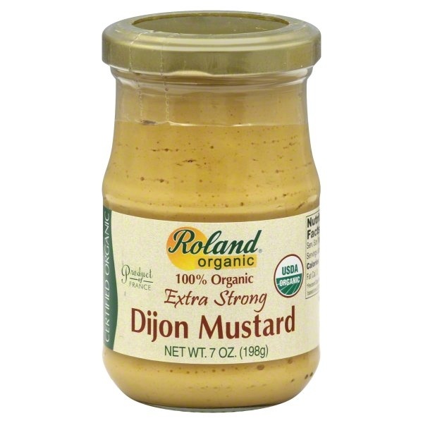 slide 1 of 1, Roland Mustard Dijon Organic, 7 oz