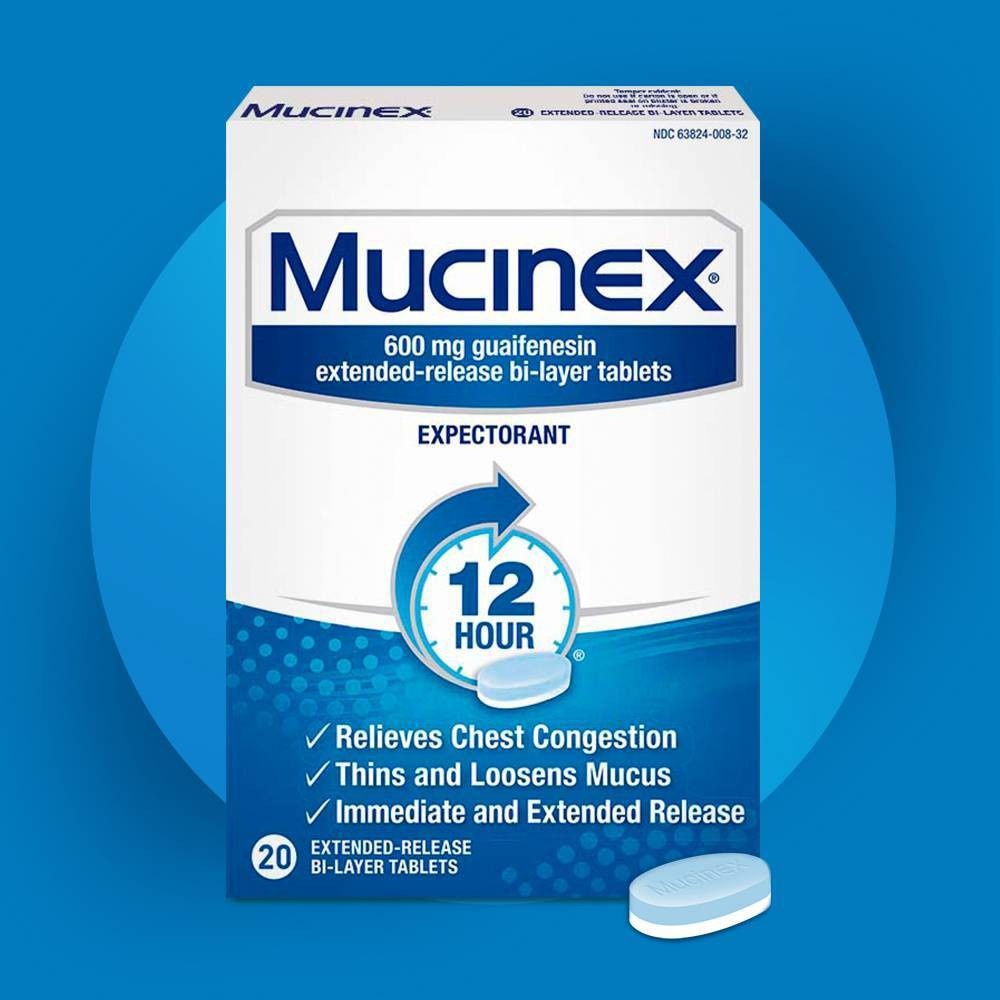slide 2 of 6, Mucinex Chest Congestion Tablets, 20 ct