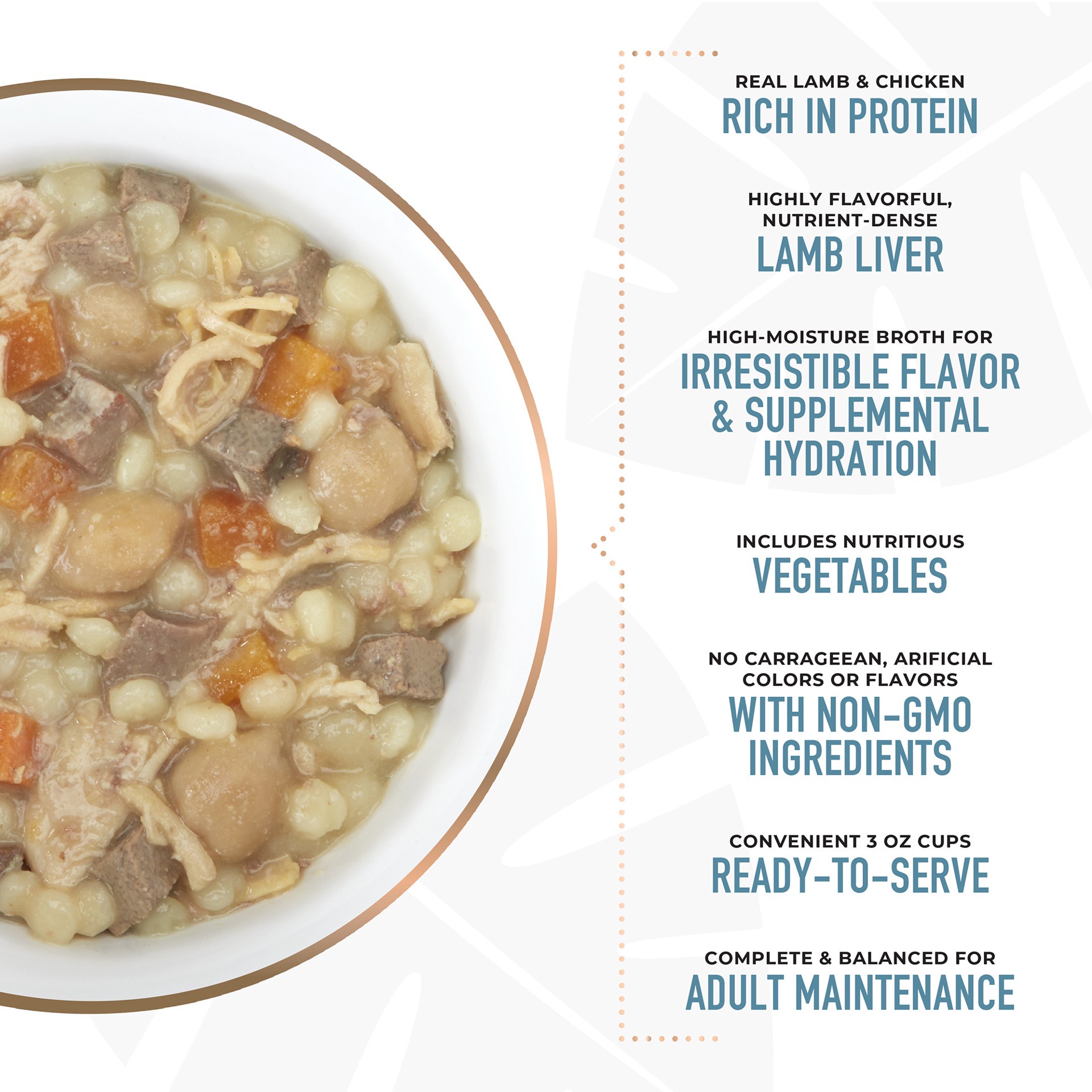 slide 2 of 7, Tiki Dog Taste of the World Wet Dog Food, Greece Lamb Couscous & Chickpea, 3 oz. Cup (4 Count), 3 oz