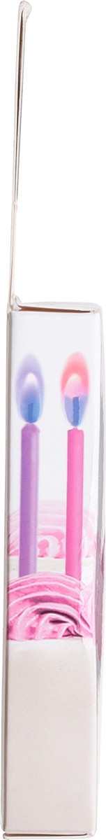 slide 6 of 11, Rainbow Moments Color Flame Birthday Candles with Holders 12 ea, 12 ct