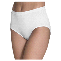 slide 5 of 13, Fruit of the Loom FOL COTTON BRIEF 6DBRIW2 WHITE 9, 6 ct