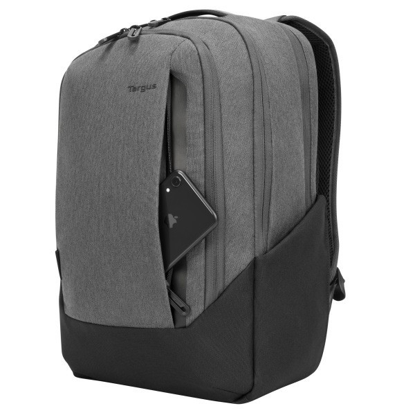 slide 8 of 10, Targus Cypress Hero Ecosmart Backpack With 15.6'' Laptop Pocket, Light Gray, 1 ct