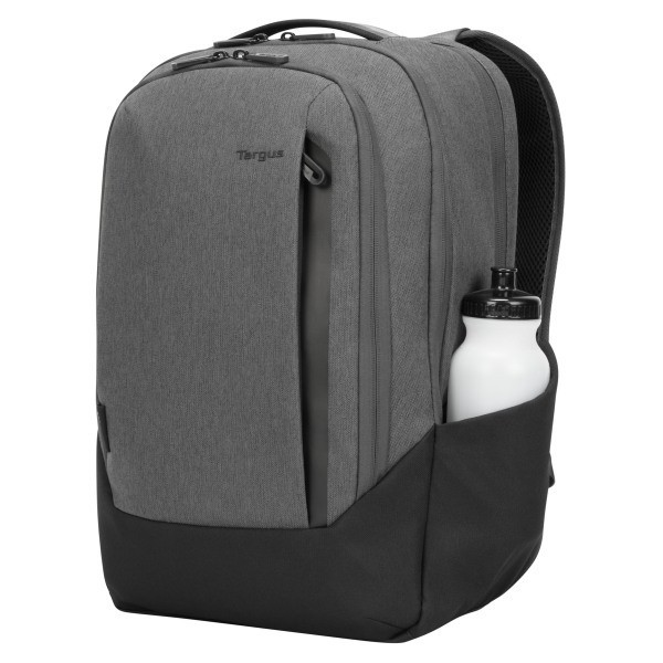 slide 3 of 10, Targus Cypress Hero Ecosmart Backpack With 15.6'' Laptop Pocket, Light Gray, 1 ct