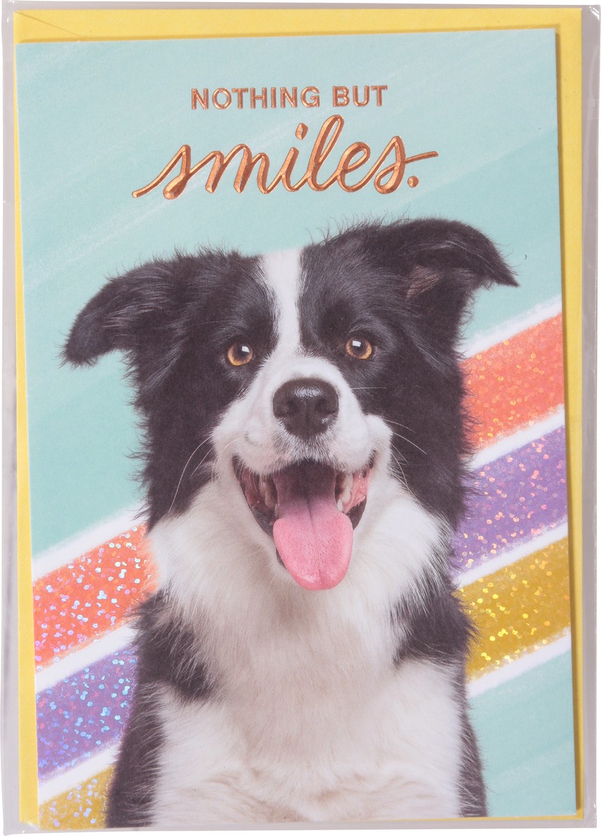 slide 2 of 9, American Greetings Nothing But Smiles Greeting Card 1 ea, 1 ct