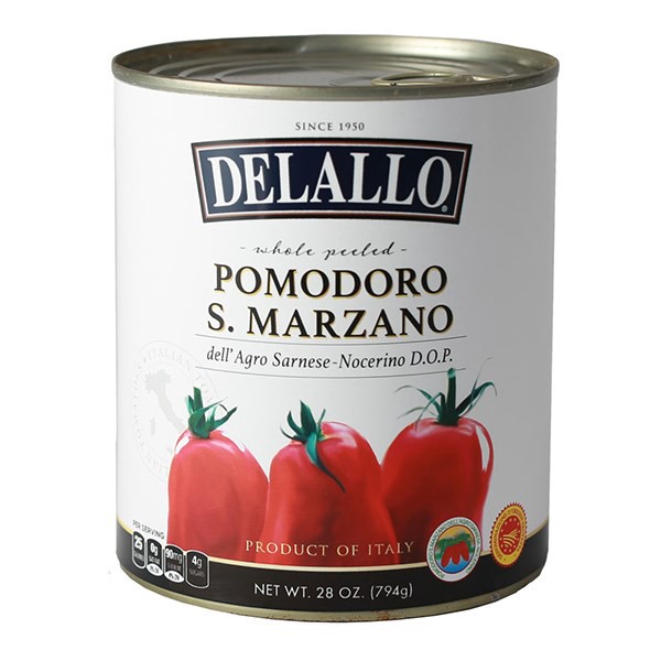 slide 1 of 7, DeLallo San Marzano Whole Tomatos, 28 oz