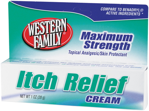 slide 1 of 1, Western Family Cream Itch Rlf Max Strength, 1 oz