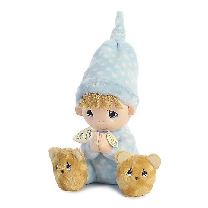 slide 3 of 3, Precious Moments Precious Boy Prayer Doll with Blonde Hair, 1 ct