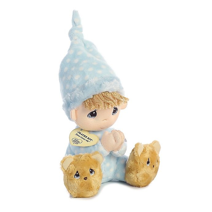 slide 2 of 3, Precious Moments Precious Boy Prayer Doll with Blonde Hair, 1 ct