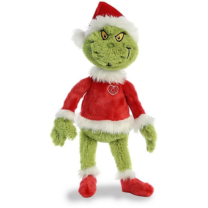 slide 1 of 1, Aurora World Grinch Santa Plush Toy, 1 ct