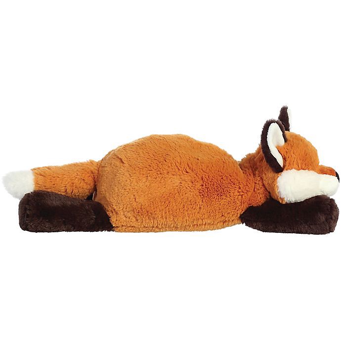 slide 3 of 5, Aurora World Snoozle Fox Plush Toy - Brown/Beige, 1 ct
