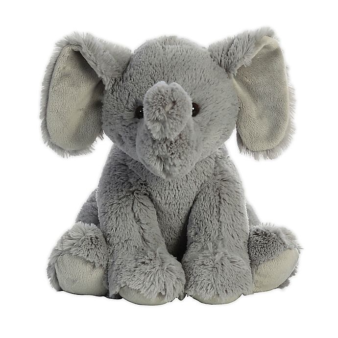 slide 1 of 1, Aurora World Elephant Plush Toy, 14 in