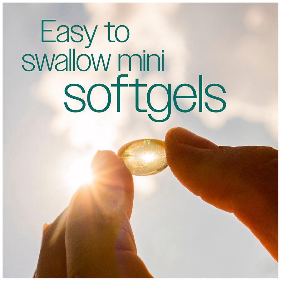 slide 3 of 5, Ovega-3 500 mg Omega-3 60 Mini Softgels, 60 ct