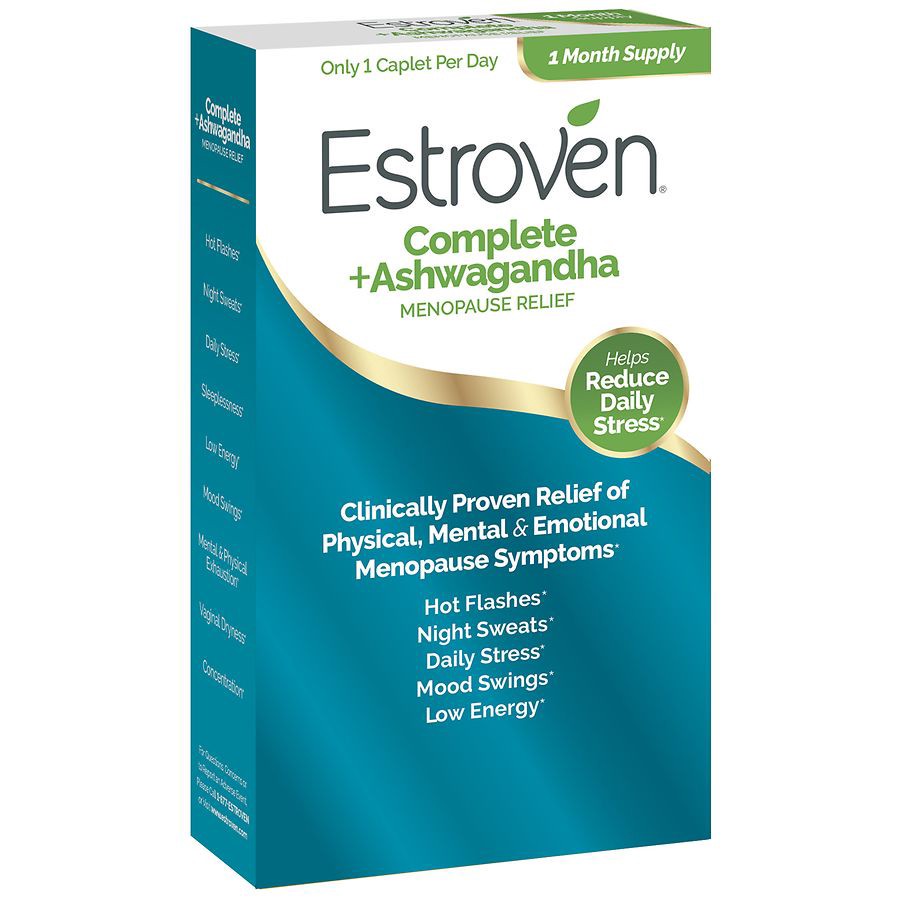 slide 4 of 5, Complete Ashwagandha Menopause Relief, 30 ct