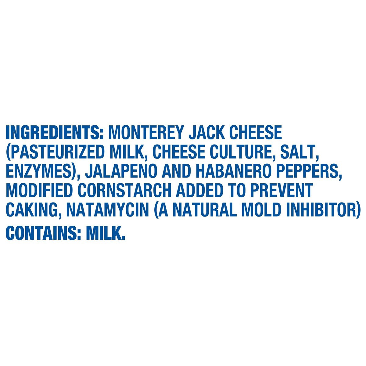 slide 3 of 8, Kraft Hot Habanero Monterey Jack Shredded Cheese with Extra Hot Jalapeno & Habanero Peppers, 8 oz