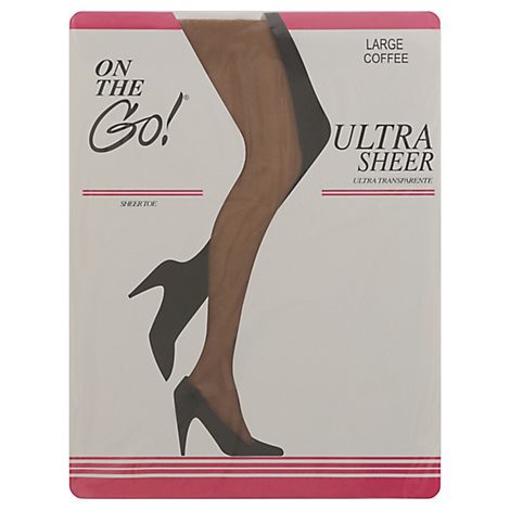 slide 1 of 1, Ultra Sheer Coffee Large 1 Count, 1 ct