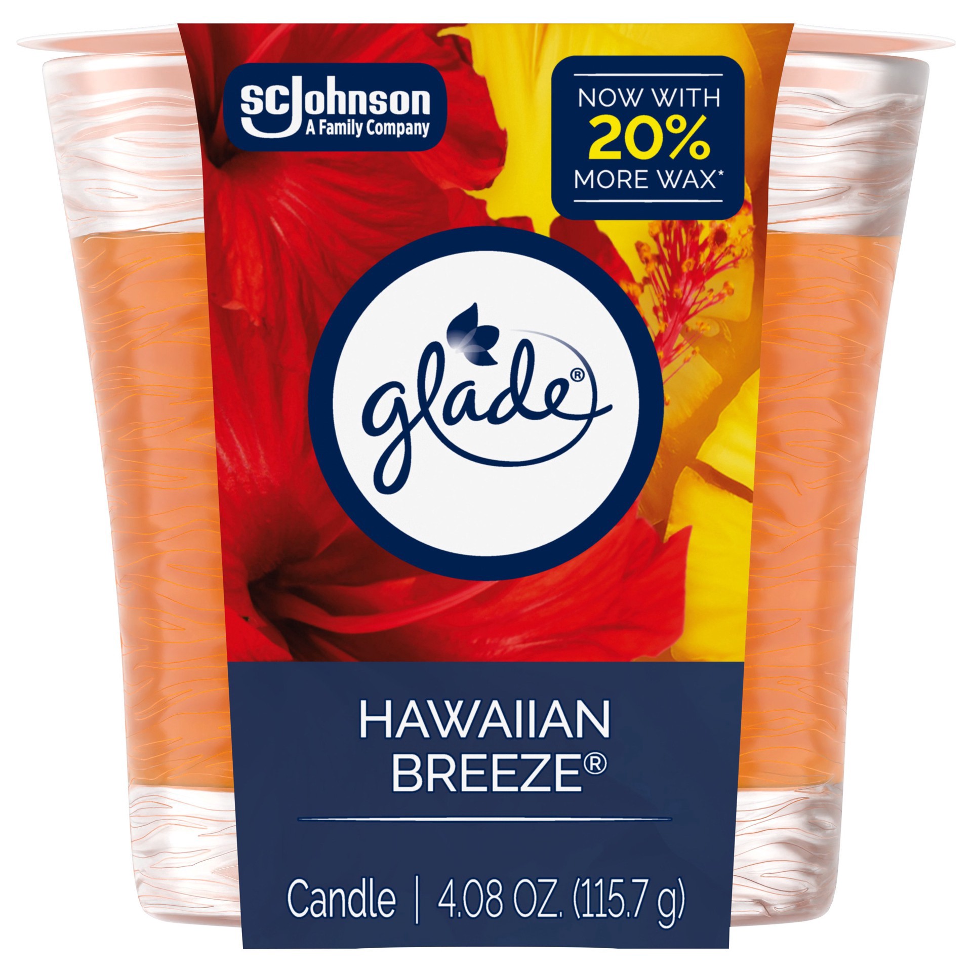 slide 1 of 1, Glade Cndl Hawn Brz, 4 oz