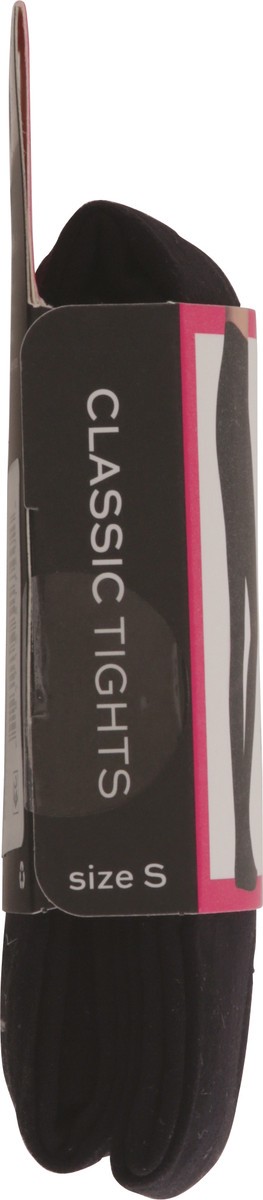 slide 8 of 11, On the Go Black Classic Tights Small 1 ea, 1 ct