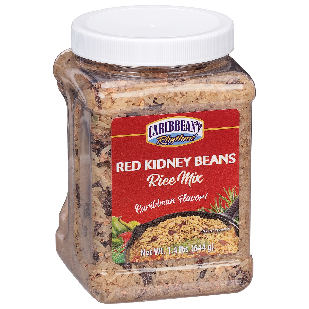 slide 2 of 13, Caribbean Rhythms Red Kidney Beans Caribbean Flavor Rice Mix 1.4 lb, 1.4 lb