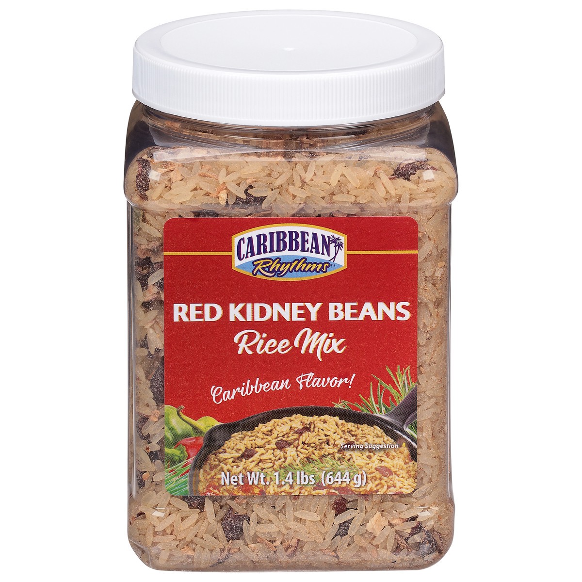 slide 7 of 13, Caribbean Rhythms Red Kidney Beans Caribbean Flavor Rice Mix 1.4 lb, 1.4 lb