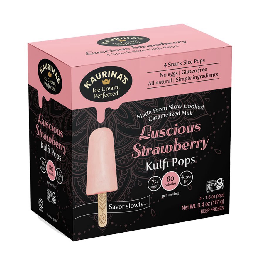 slide 1 of 1, Kaurina's Strawberry, 4 ct