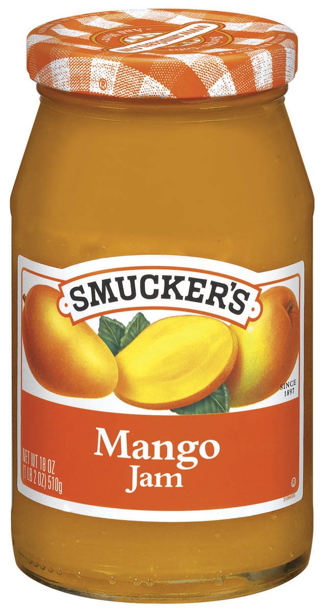 slide 1 of 1, Smucker's Mango Jam, 18 oz