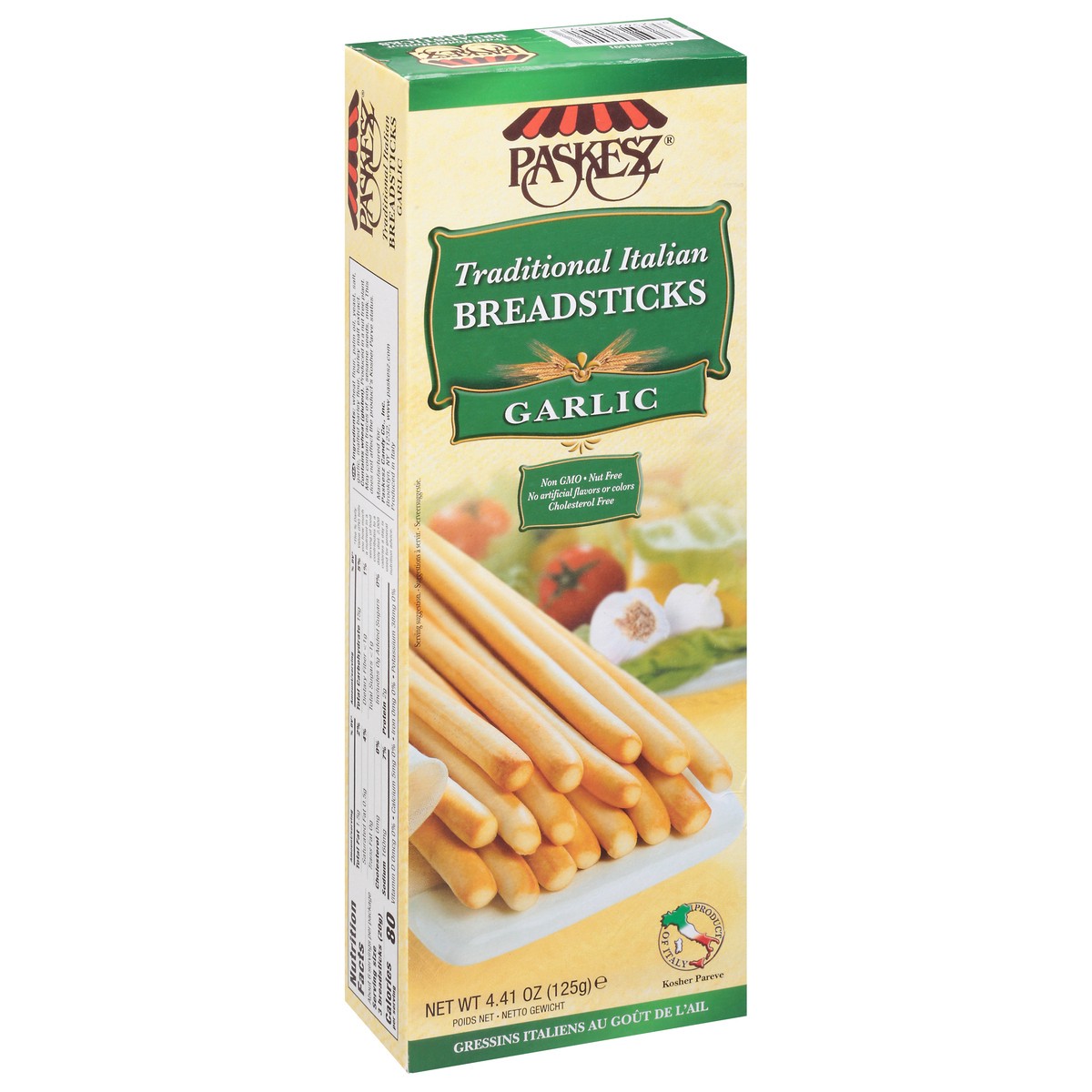 slide 4 of 13, Paskesz Traditional Italian Garlic Breadsticks 4.41 oz, 4.41 oz