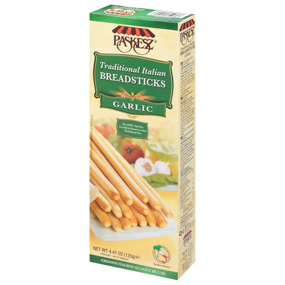 slide 5 of 13, Paskesz Traditional Italian Garlic Breadsticks 4.41 oz, 4.41 oz