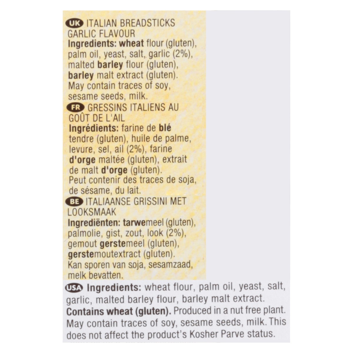 slide 8 of 13, Paskesz Traditional Italian Garlic Breadsticks 4.41 oz, 4.41 oz