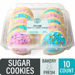 Bakery Fresh Goodness Unicorn Vanillla Frosted Cookie