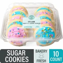 Bakery Fresh Goodness Unicorn Vanillla Frosted Cookie