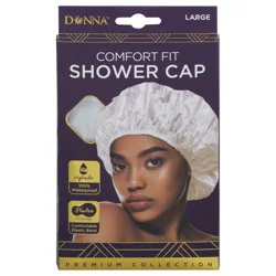 Donna Premium Collection Comfort Fit Shower Cap Large 1 ea